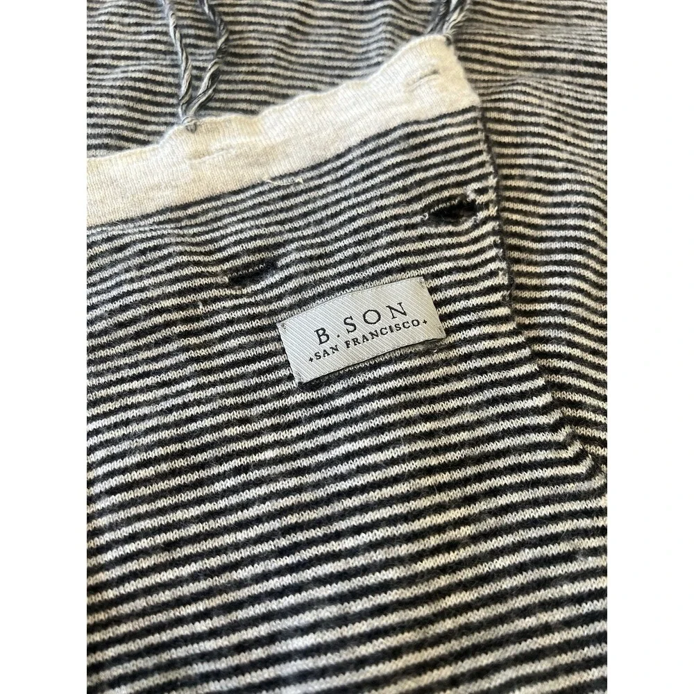 B.Son Cashmere Scarf Muffler Quiet Luxury Old Money‎ Minimal Capsule Soft